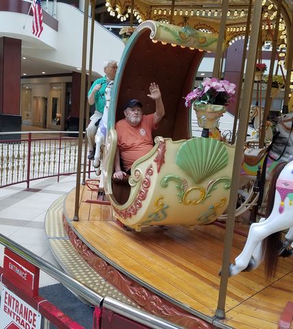 mall commercial shoot tim carousel