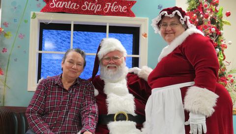 santa kids party nancy